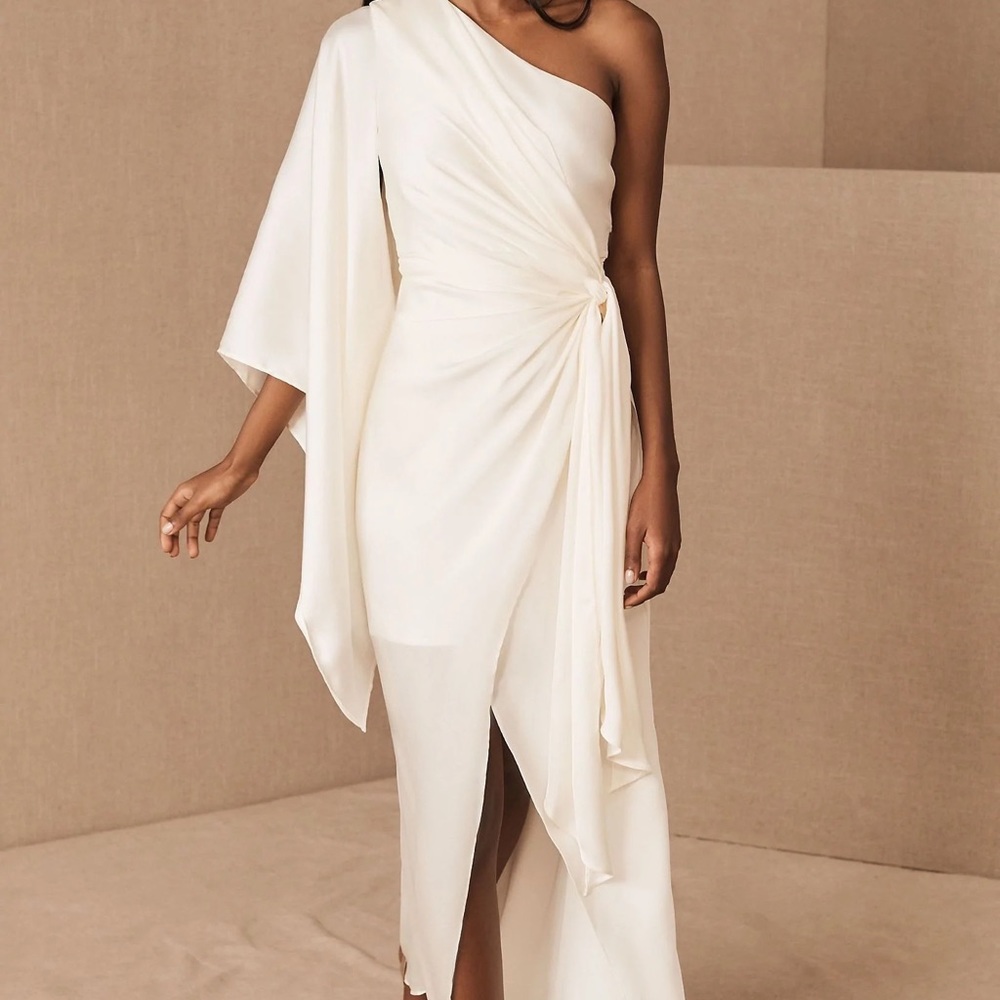 BHLDN Significant Other Bequia Dress, One Shoulder Asymmetrical